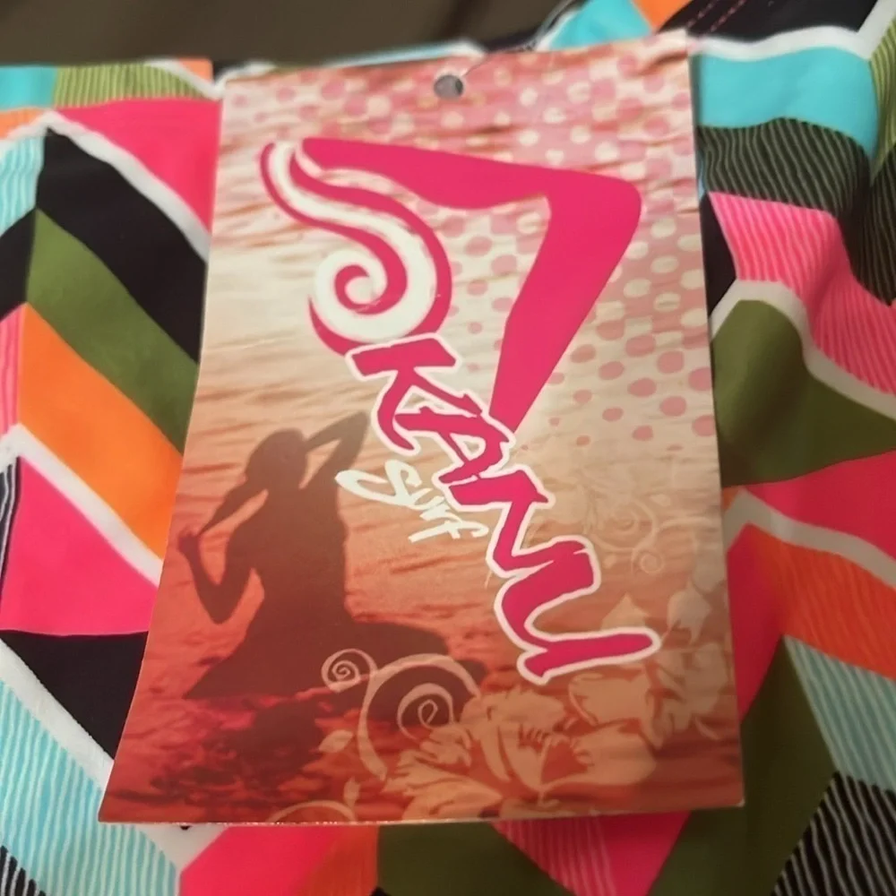 NWT Size 7  Kanu Surf Girls Swimming Bottom UPF 50+